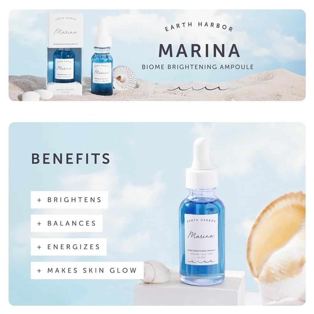 Earth Harbor Marina Biome Brightening Ampoule